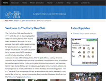 Tablet Screenshot of 45club.org